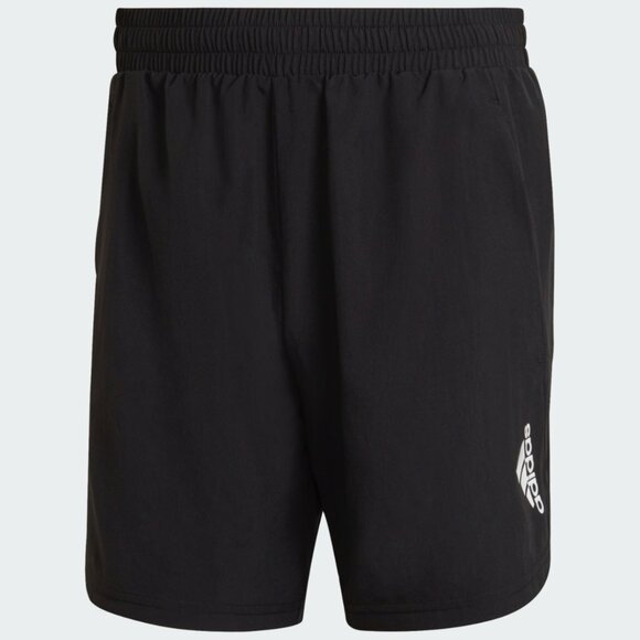 Men's ADIDAS AEROREADY Designed‎ for Movement Hybrid Shorts Black | Size XL (7") - Picture 1 of 14